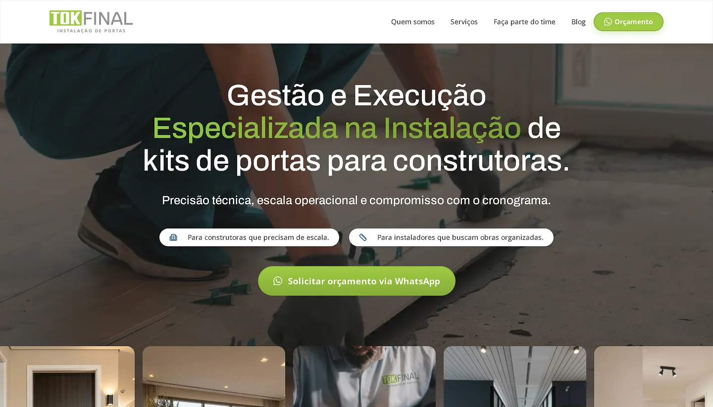 Tok Final Instalações